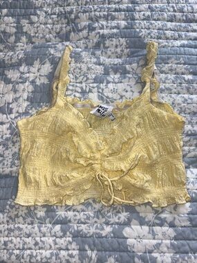 Princess Polly Yellow Tank